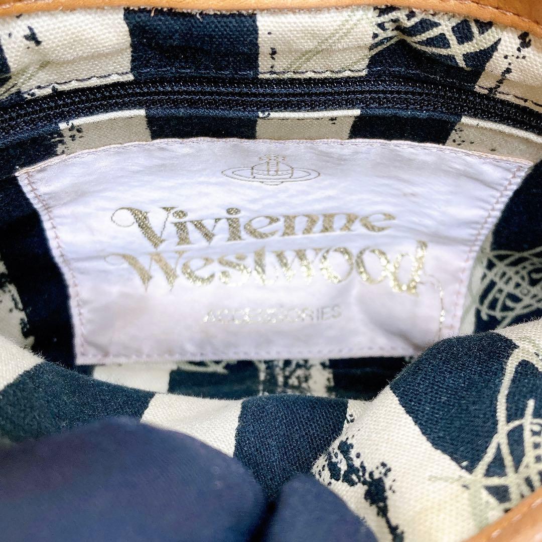 Vivienne Westwood ショルダーバッグ オーブ エンボス レザー