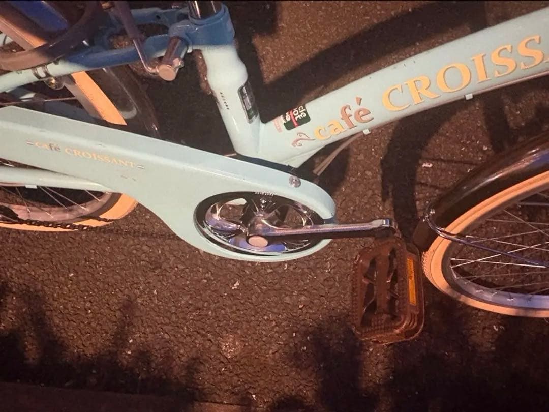 【美品】レトロデザイン子供用自転車 20インチ Café Croissant