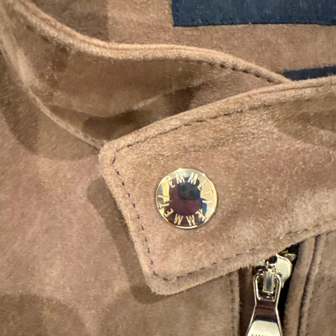 EMMETI エンメティ JURI ゴートスキンスエード 50 ブラウン