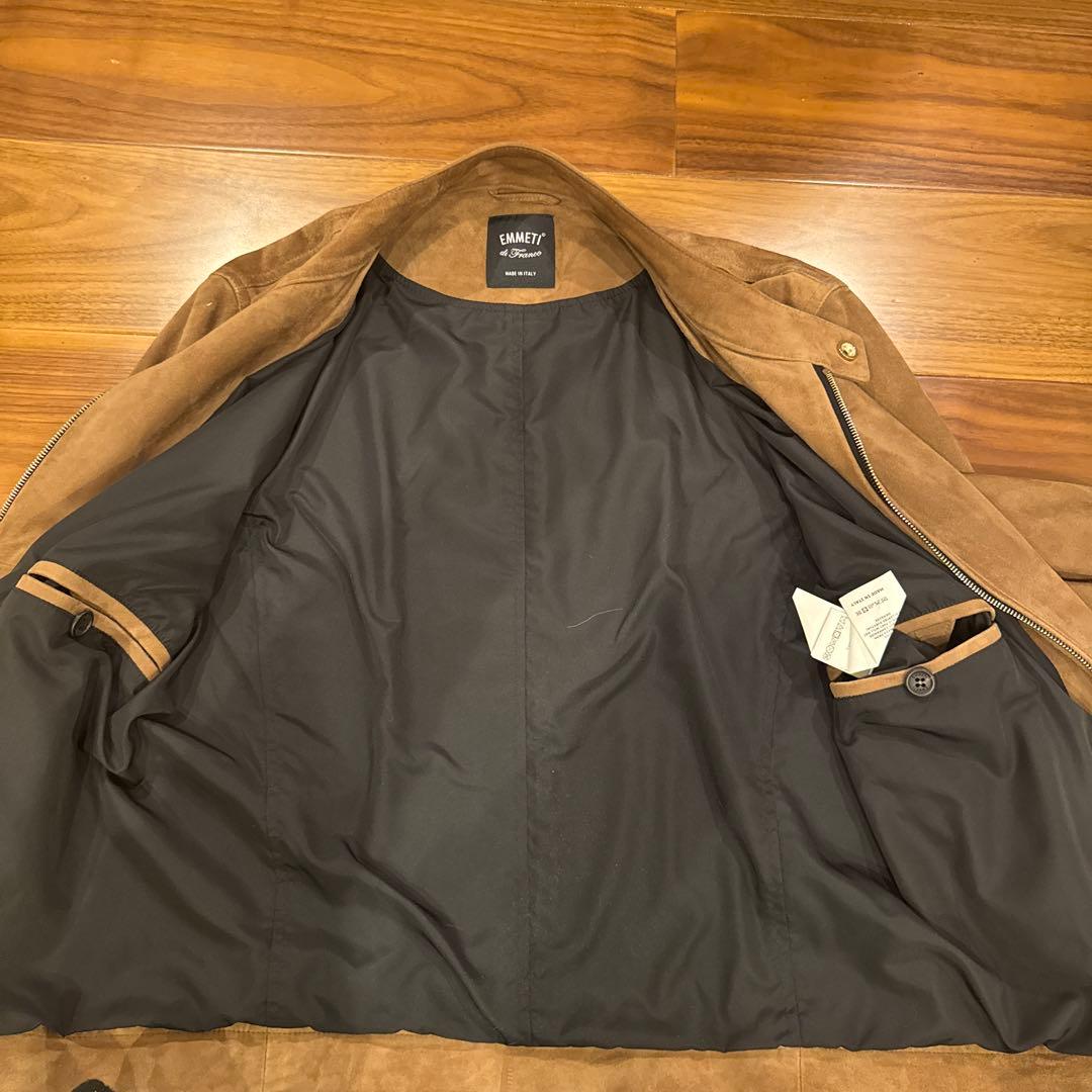 EMMETI エンメティ JURI ゴートスキンスエード 50 ブラウン