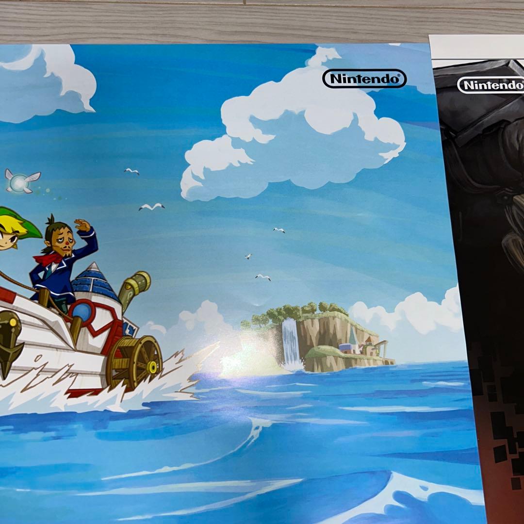 ゼルダの伝説　ポスター3枚組セット　クラブニンテンドー