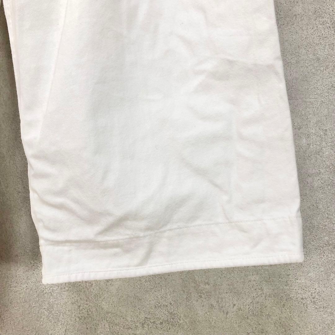 Y's ワイズ 2018AW ワイドパンツ 白 ホワイト