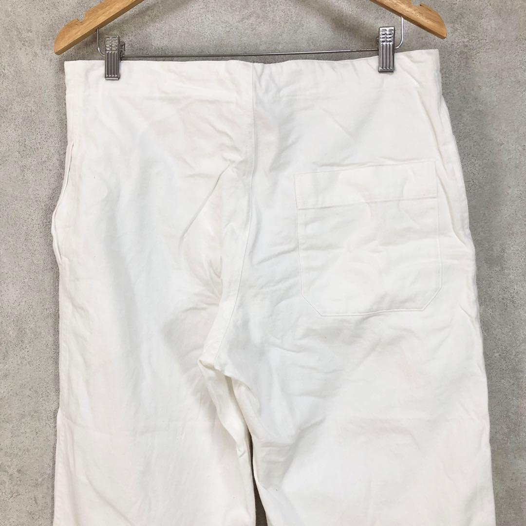 Y's ワイズ 2018AW ワイドパンツ 白 ホワイト