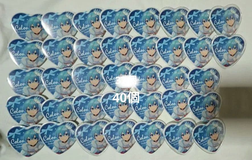 すとぷり　ころん　ハートの缶バッチ　クリスマス　winter 等身　2022