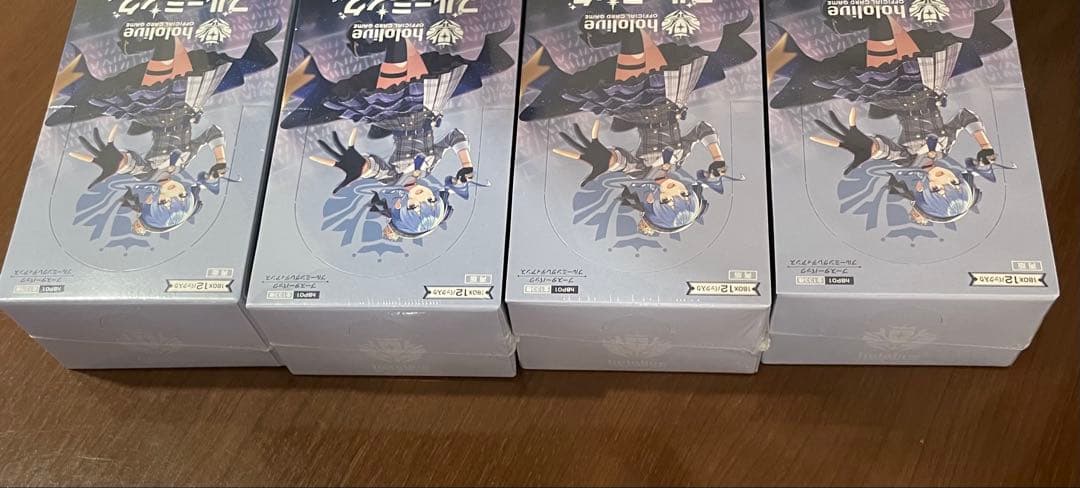 ホロライブ　ブルーミングレディアンス　シュリンク付き4box