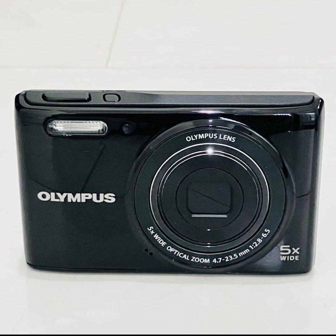 極美品 OLYMPUS STYLUS VGー180 ブラック 完品