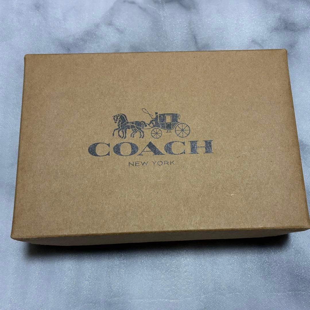 レア✨新品✨ COACH コーチ 二つ折り財布 シグネチャー ライトブラウン