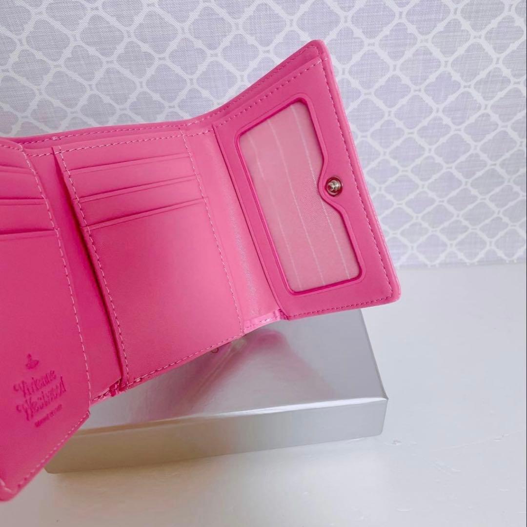 【内側柄も素敵☆最新作】Vivienne Westwood 三つ折財布