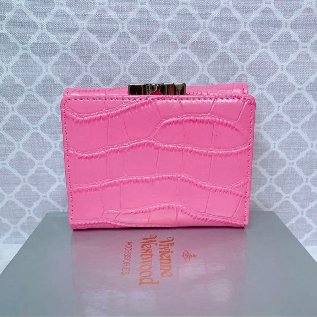 【内側柄も素敵☆最新作】Vivienne Westwood 三つ折財布