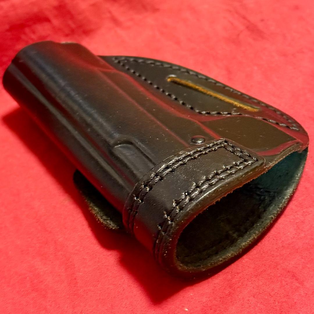 整備済 革製 ウェスタンアームズ ヒップ ホルスター オートマチック ガバメント