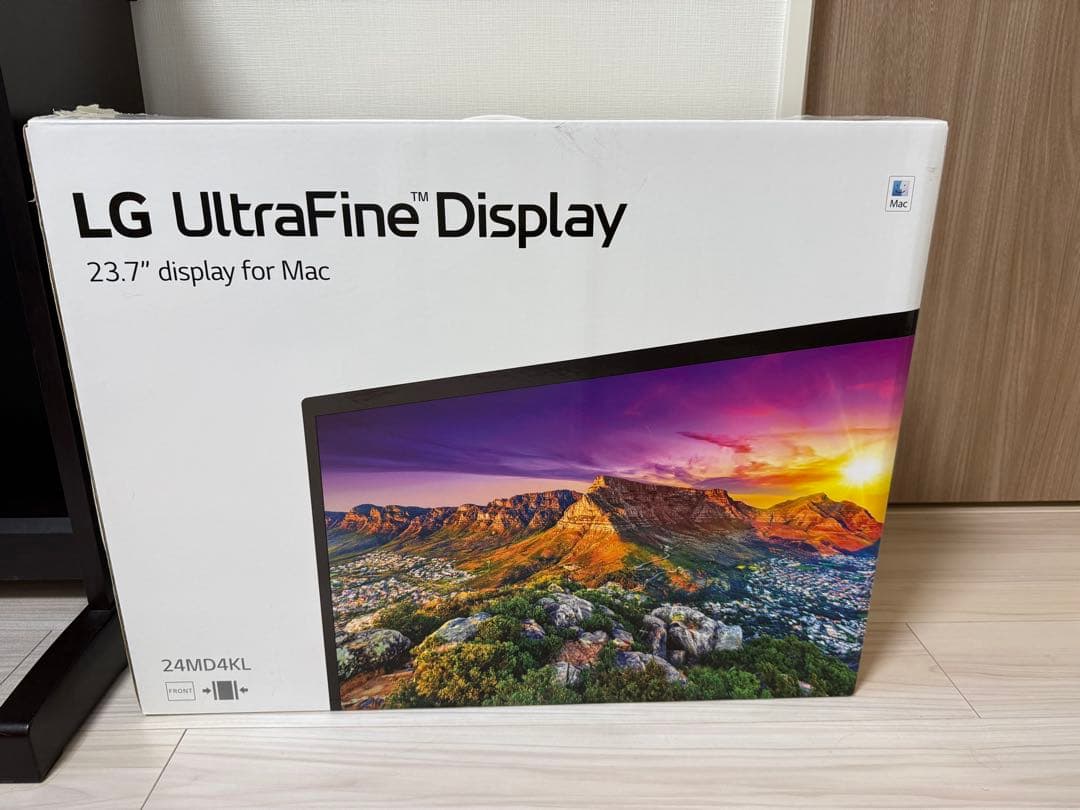 ディスプレイ・モニター本体 LG UltraFine Display 24MD4KL-B Mac