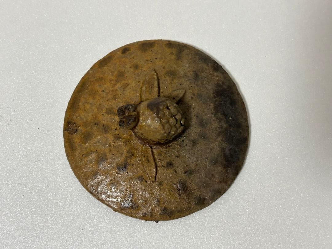 ⑫備前焼 宝瓶 登り窯 ザクロ 柘榴 手びねり 急須