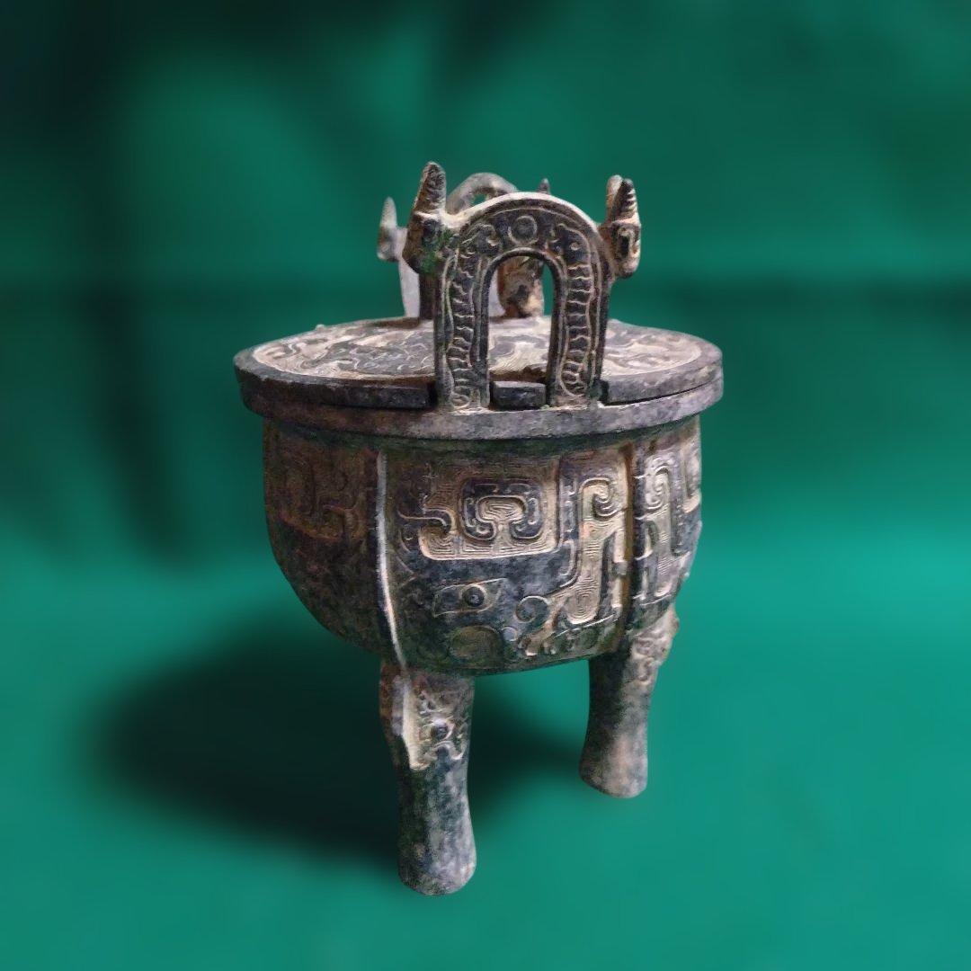 祭器　銅製　中国　珍品