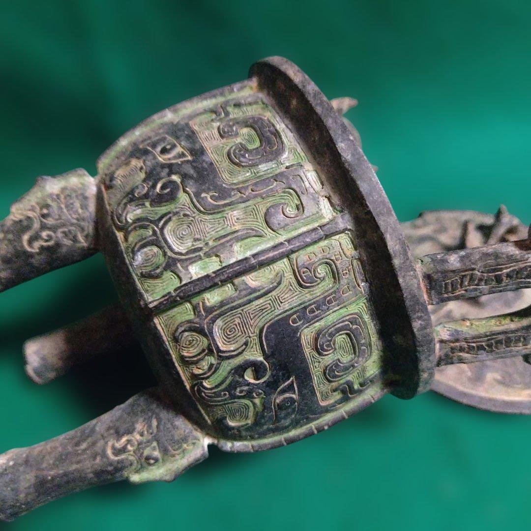 祭器　銅製　中国　珍品