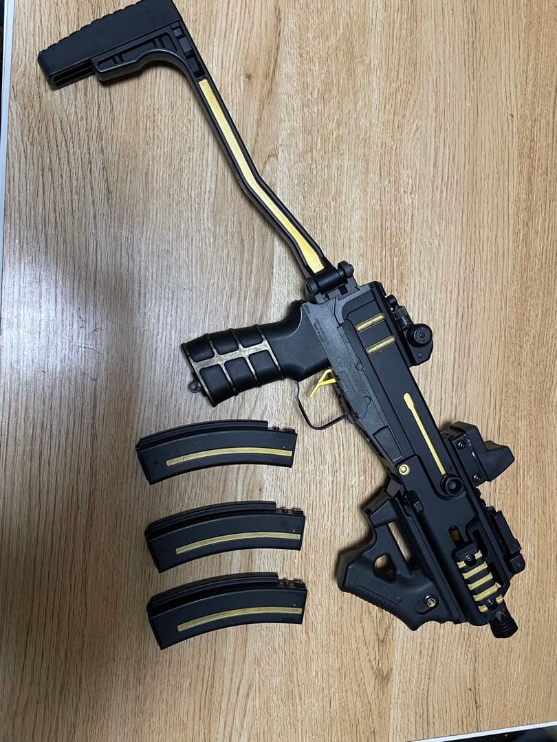 SCORPION mod.M 電動ガン ブラック/ゴールド