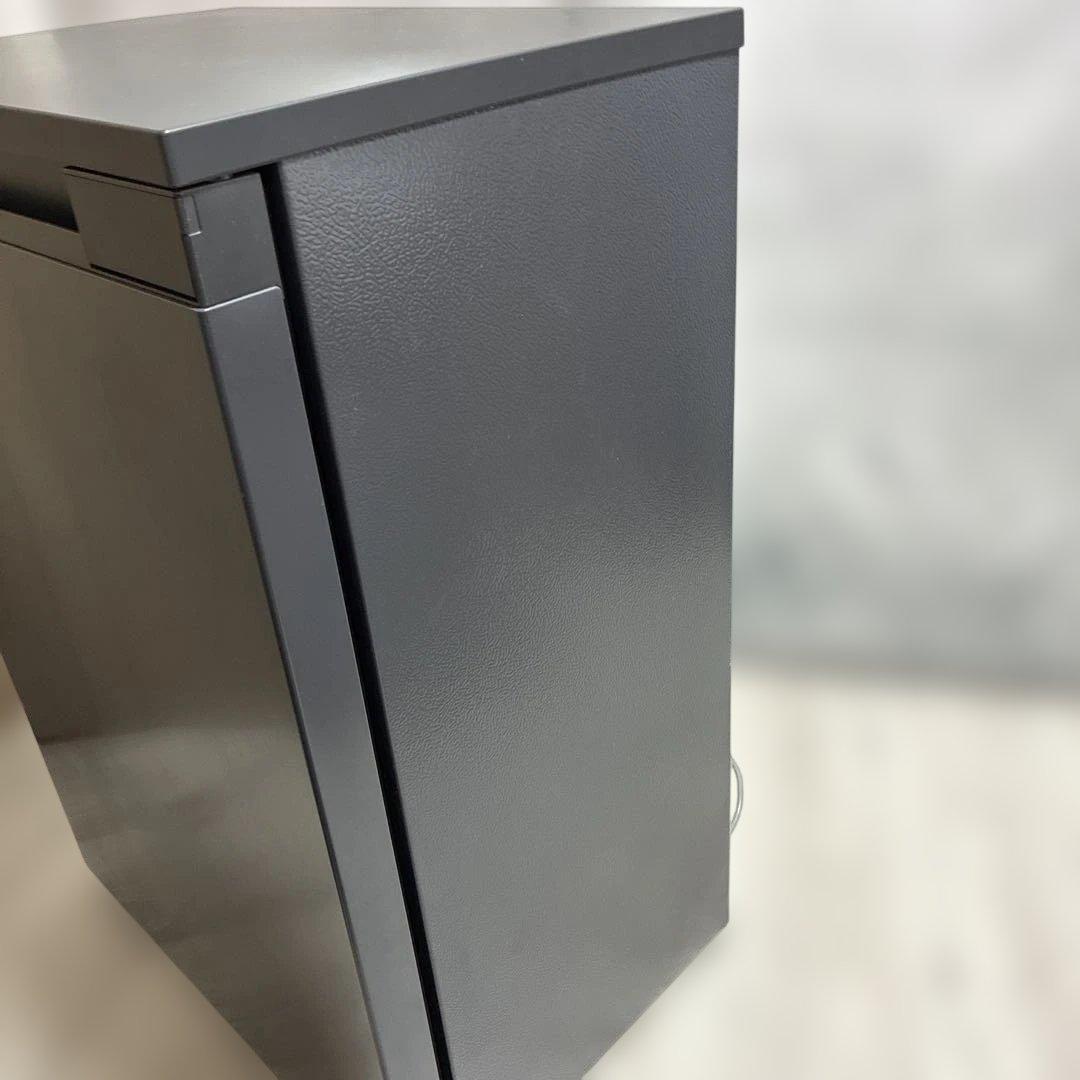 IRIS OHYAMA 黒冷蔵庫2024年 IUSN-7A-B