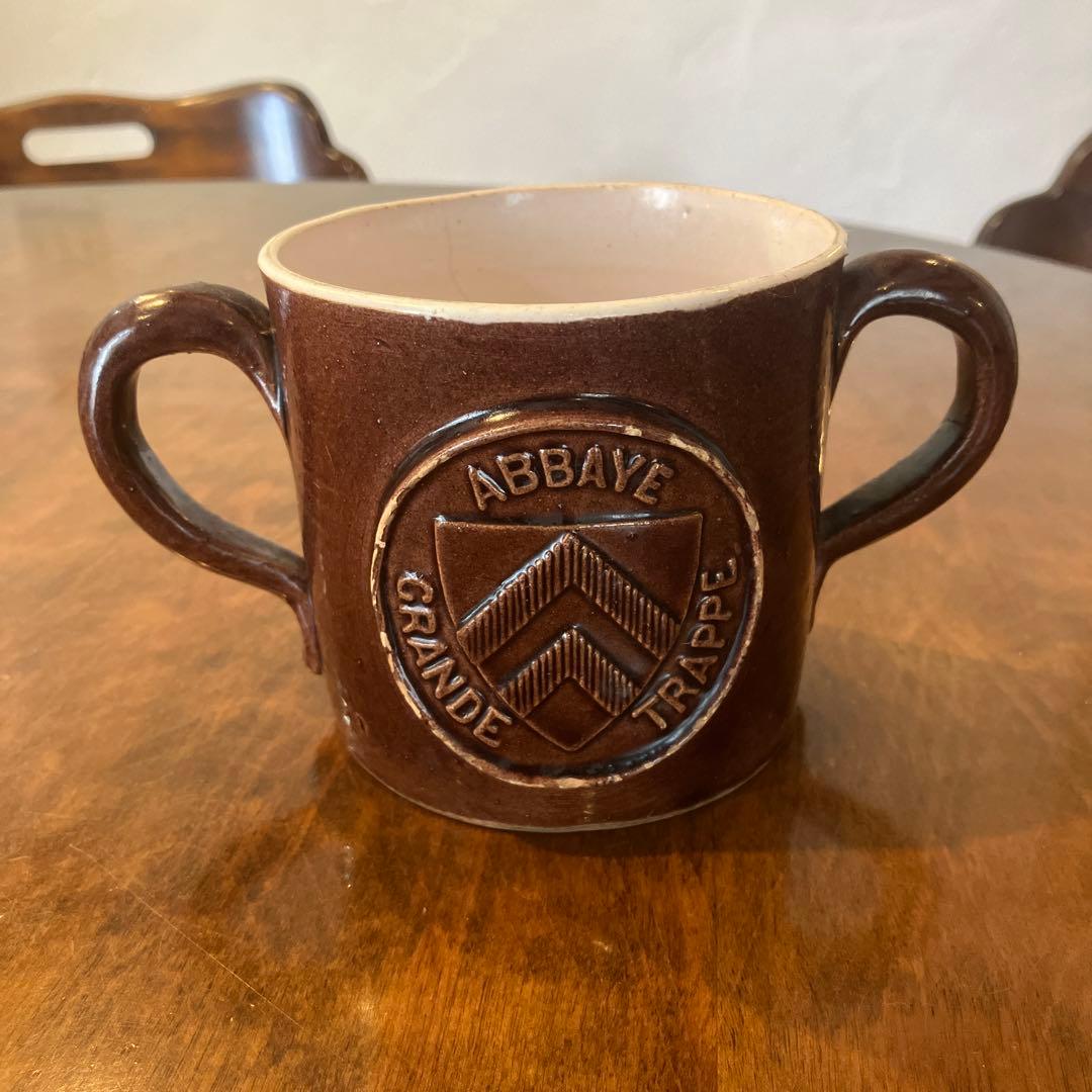 フランスアンティーク　キュノワール　マグカップ　スープカップ