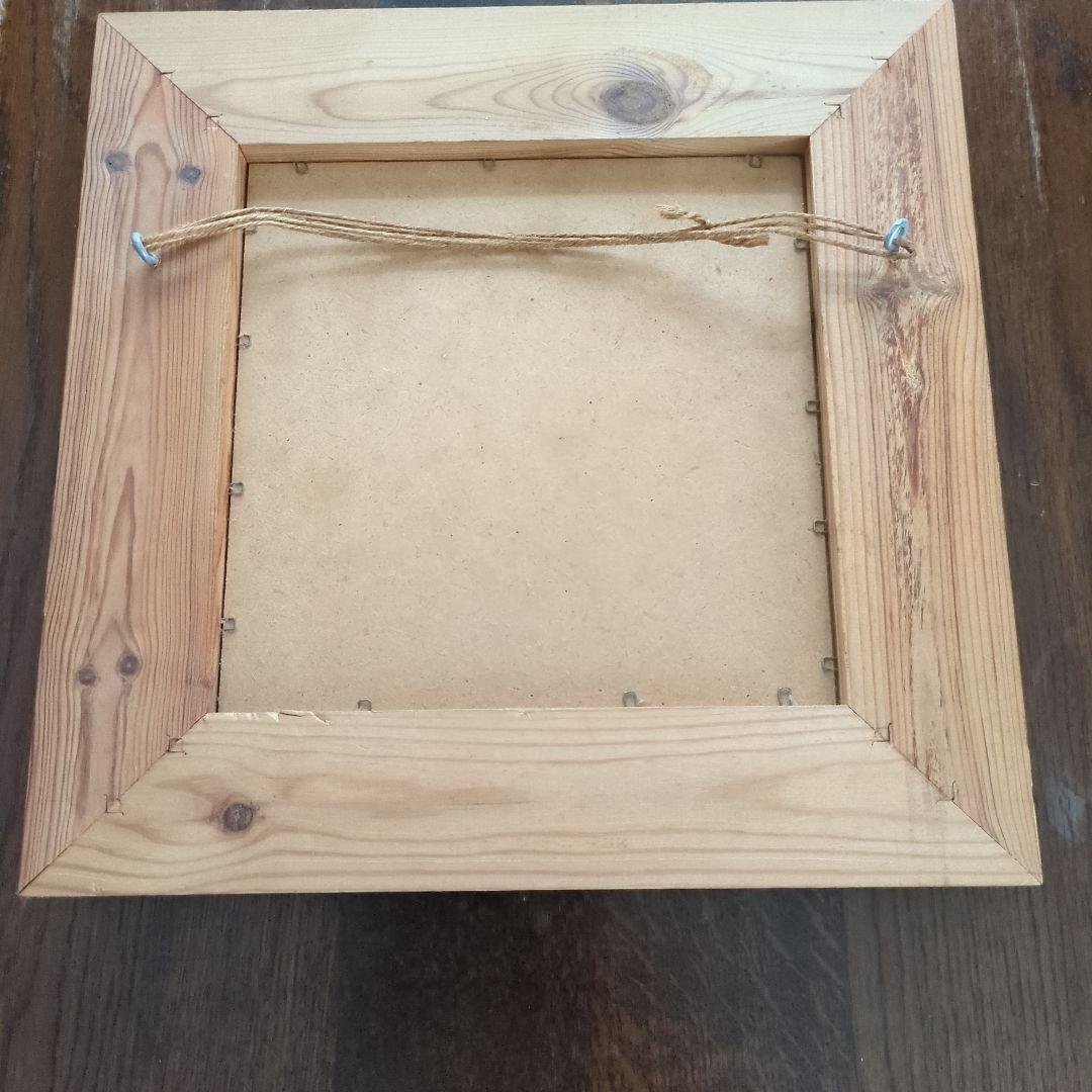 【英国アンティーク】ベアー飾り絵