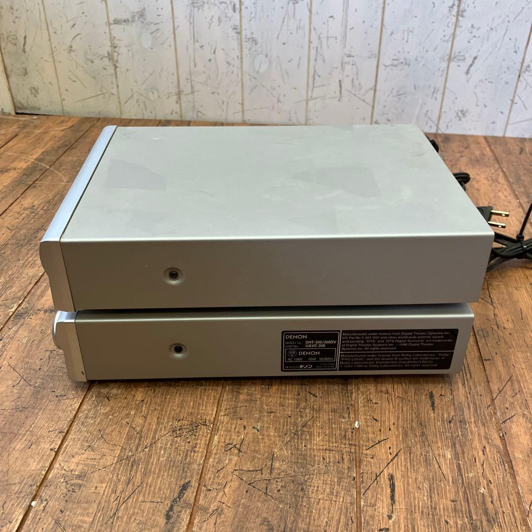 デノン AVアンプ UAVC-300 DVDプレイヤー デッキ サラウンドアンプ