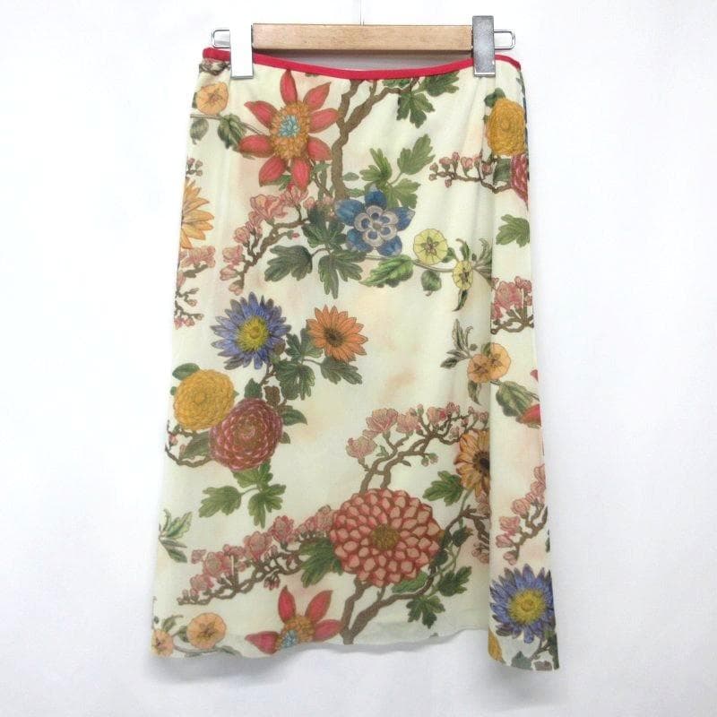 MY2055▲VIVIENNETAM▲ヴィヴィアンタム スカート シアー 0