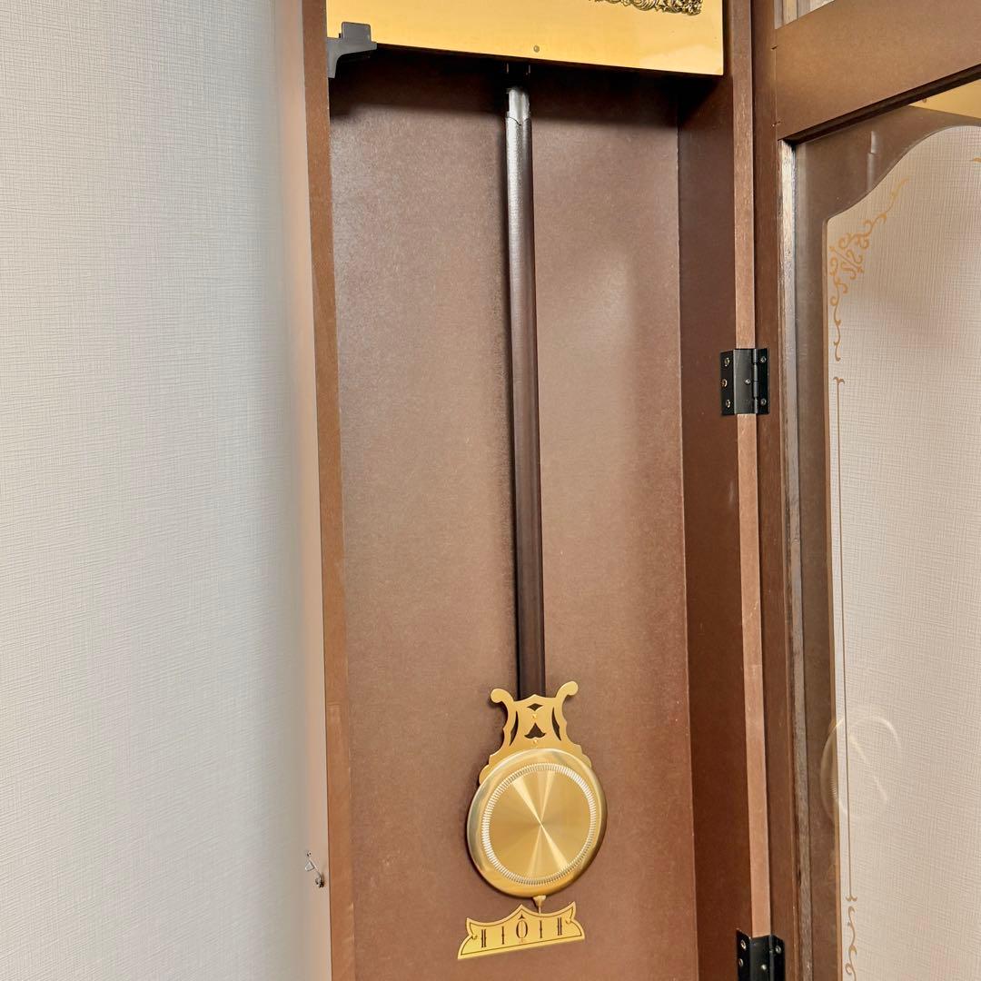 【動作確認済】シチズン CITIZEN 振り子時計 柱時計 4MJ607NC