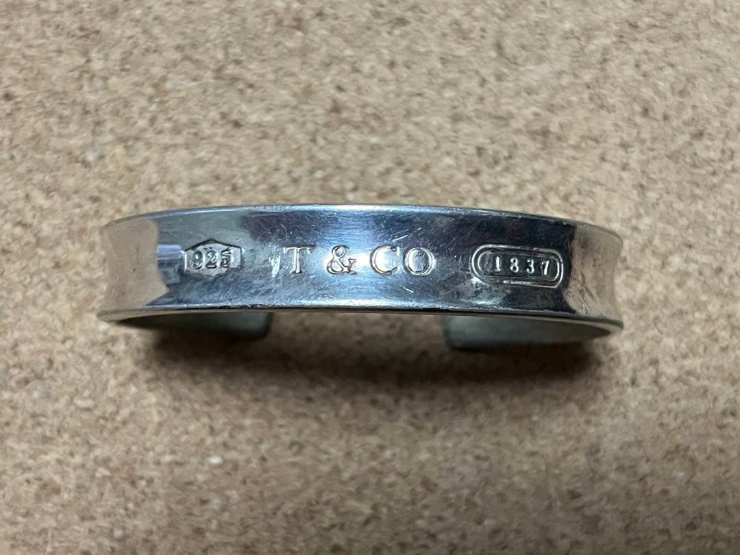 Tiffany 1837メンズブレスレット バングル ティファニー SV925