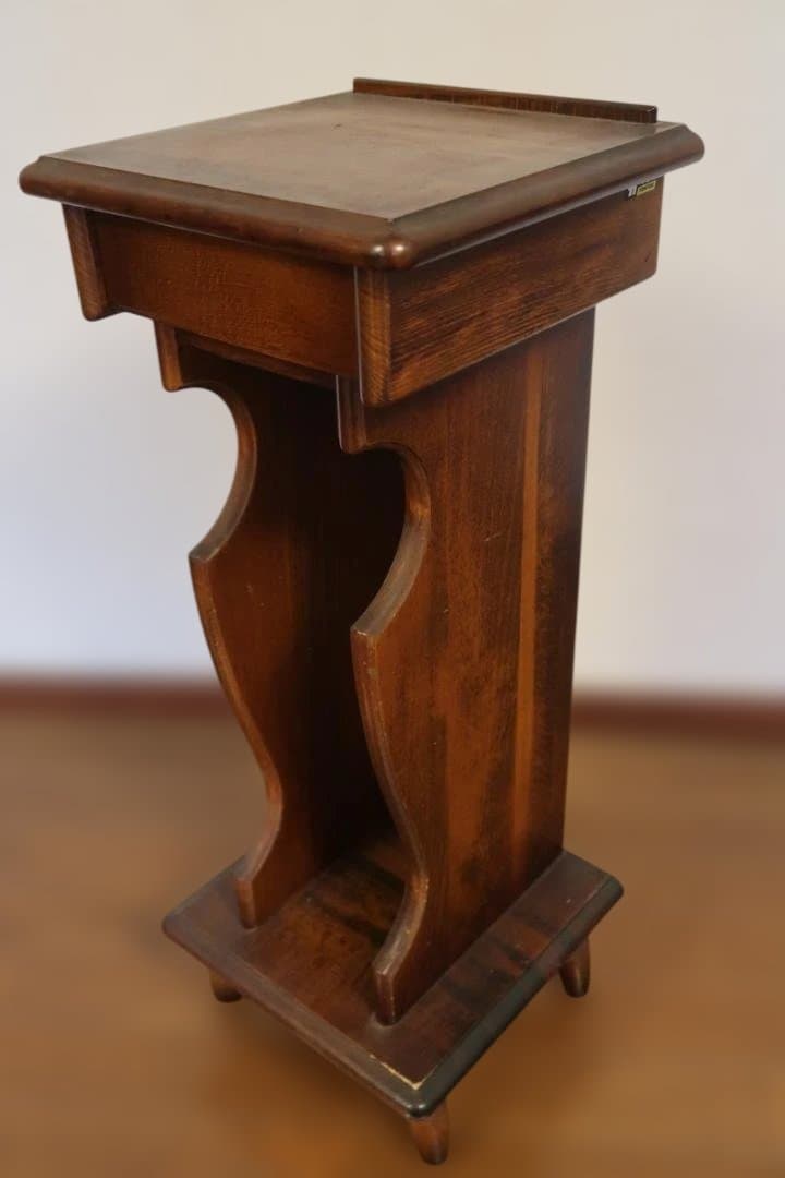 電話台　花台　キャビネット　引出し付き　カリモク　コロニアル　karimoku