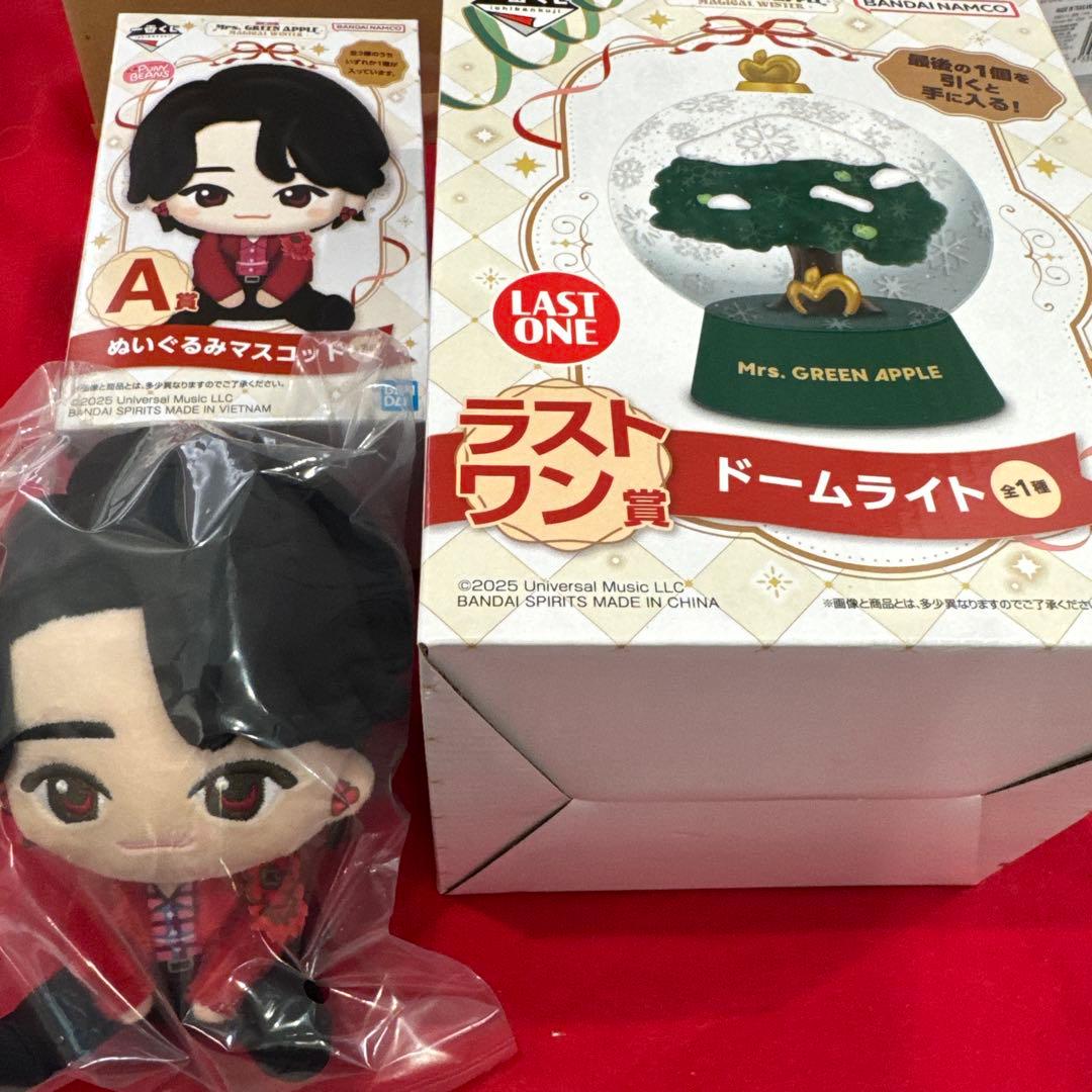 ミセス　一番くじ　A賞　大森元貴　ラストワン　ドームライト