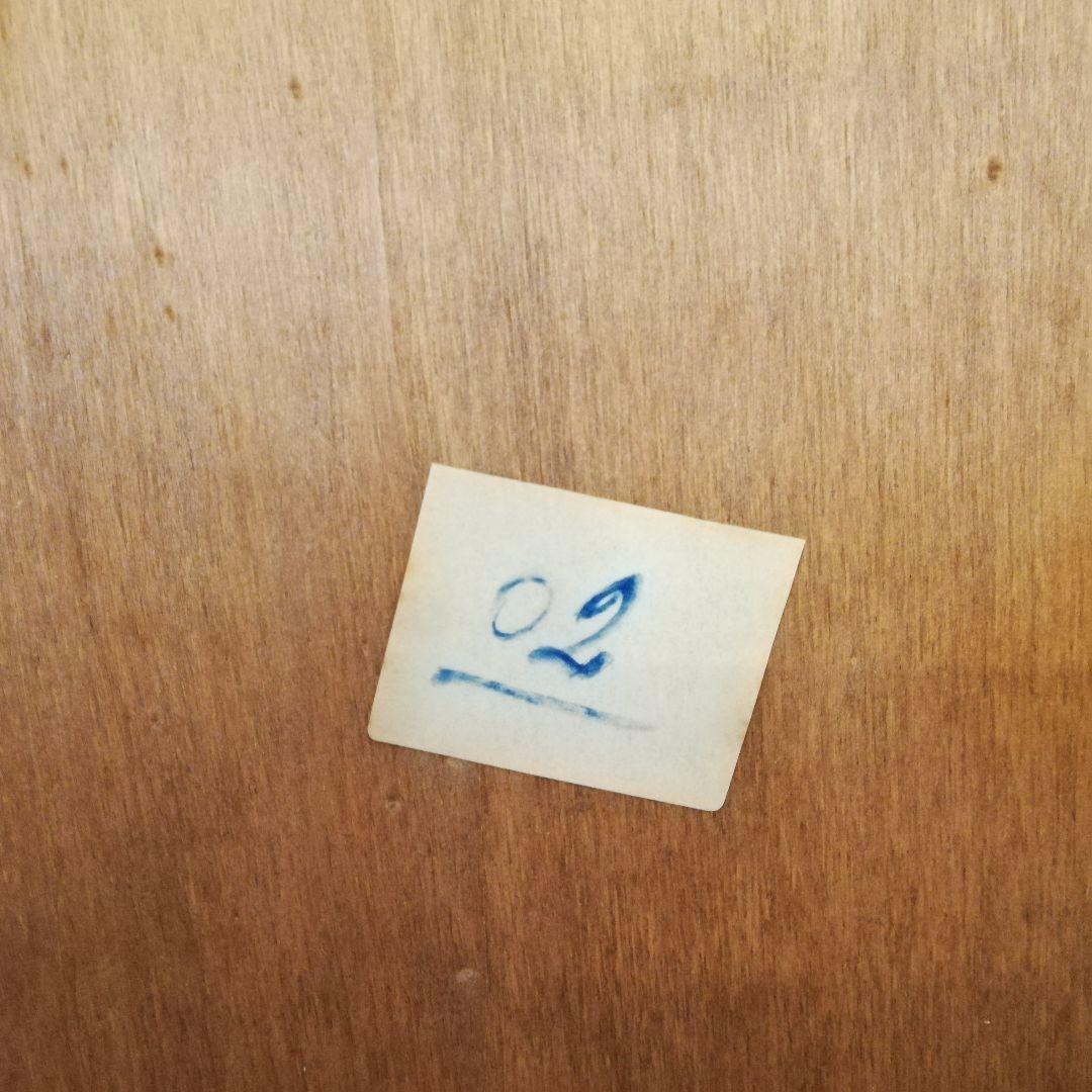 ◇大型アンティーク ヴィンテージ 無垢材フレーム ウォールミラー