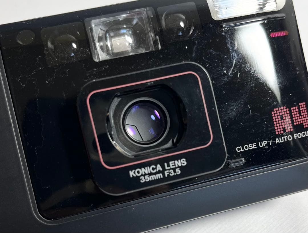 【完動品】Konica Big mini A4 フィルムカメラ 動作確認済み