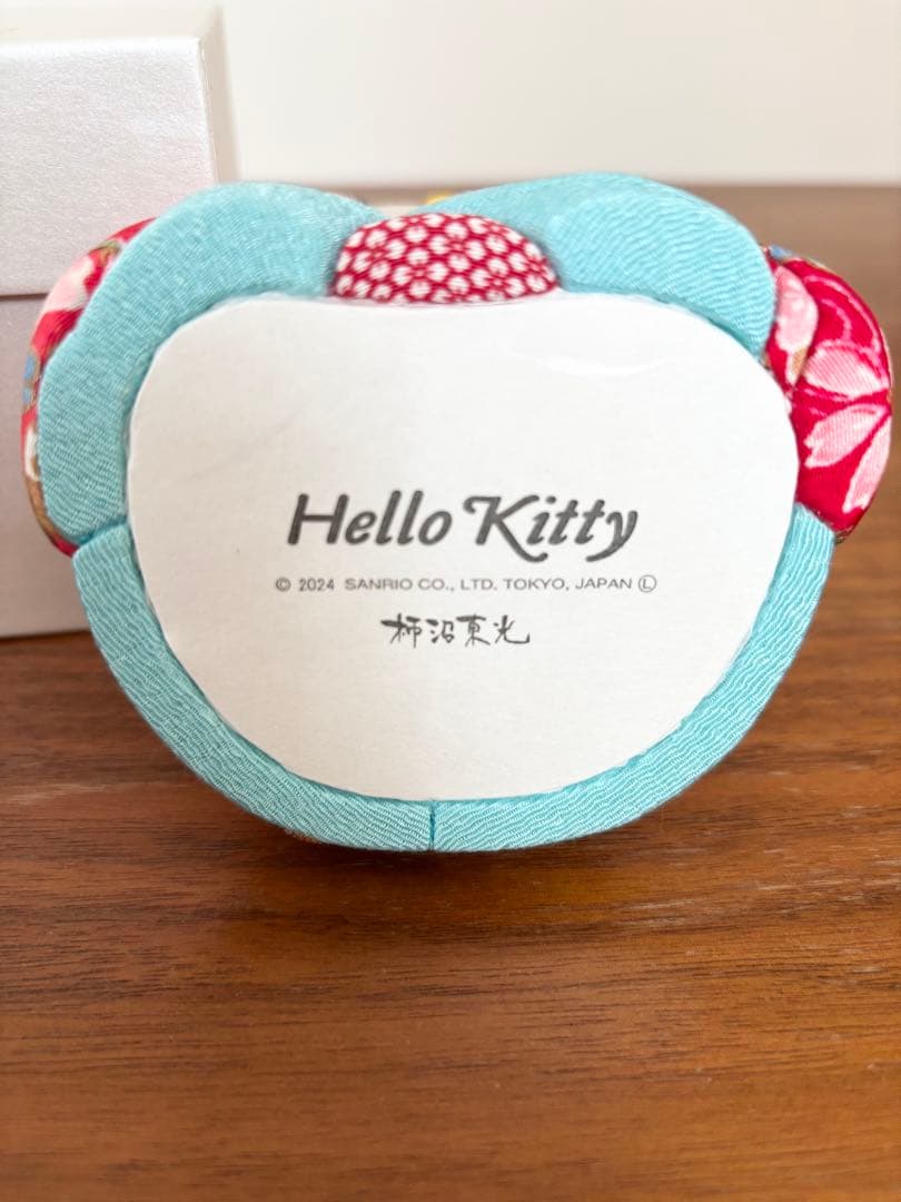 【新品】招き猫　キティー　キティーちゃん　舞妓　コラボ人形　柿沼東光