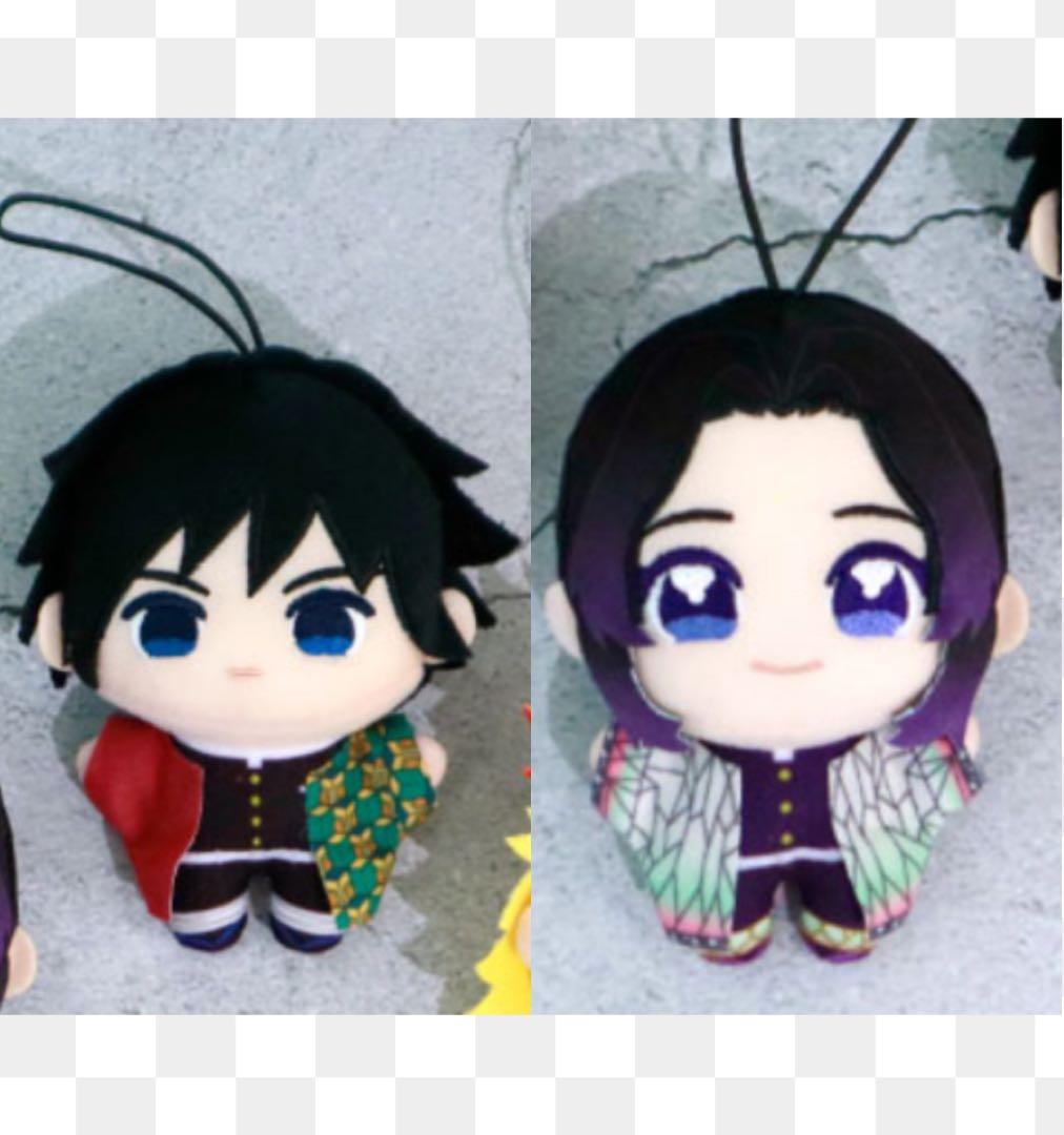 鬼滅の刃　ぬいぷりけ　mini２　冨岡義勇 胡蝶しのぶ　2種セット