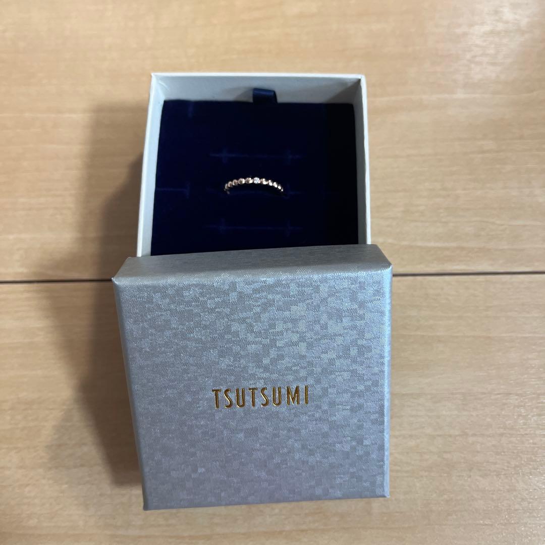 ジュエリーツツミ　リング　11号　K10ピンクゴールド