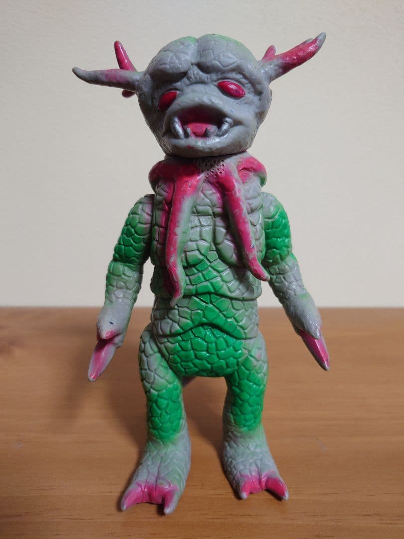 【当時もの稀少！】ブルマァク　ソフビ　キングザイガー　ミラーマン