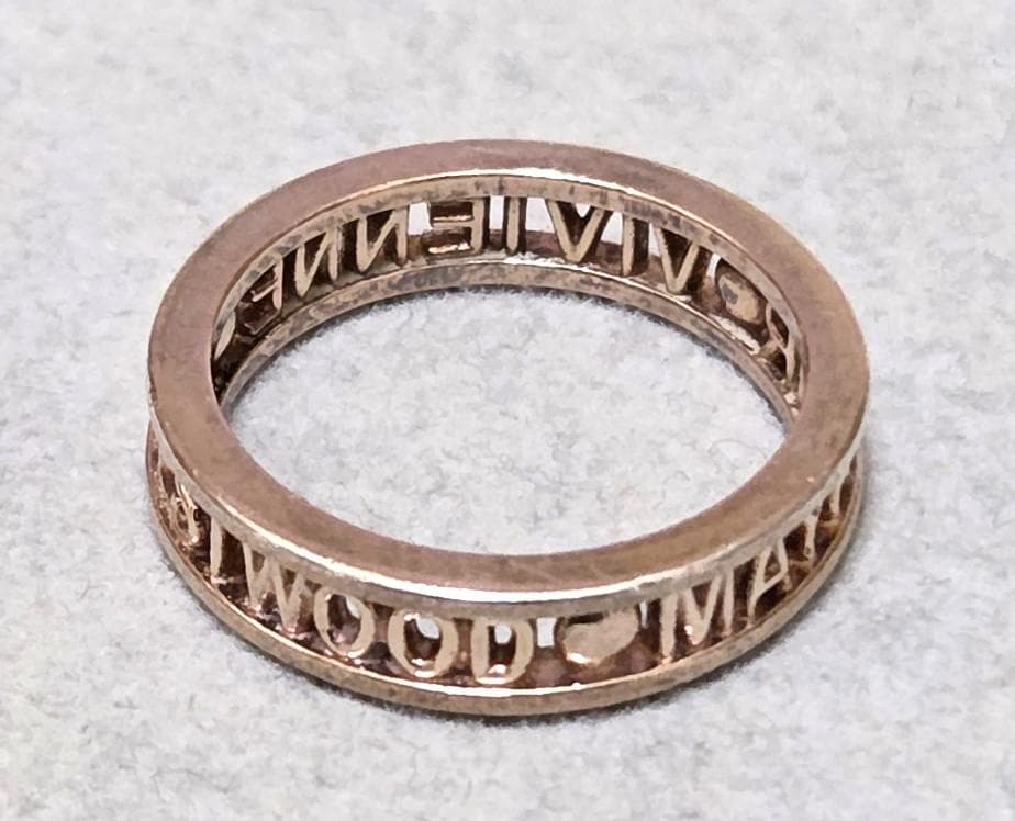 ヴィヴィアンウエストウッド　ウエストミンスターS925リング　11号　43109