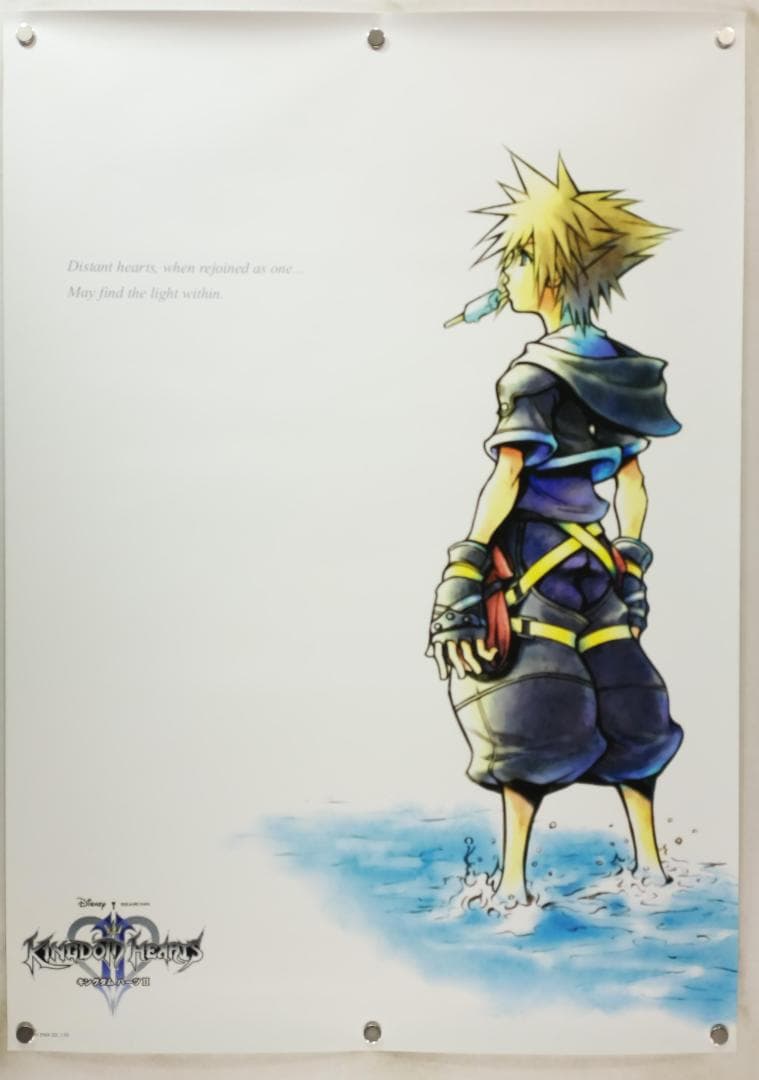 キングダムハーツⅡ B2 ポスター