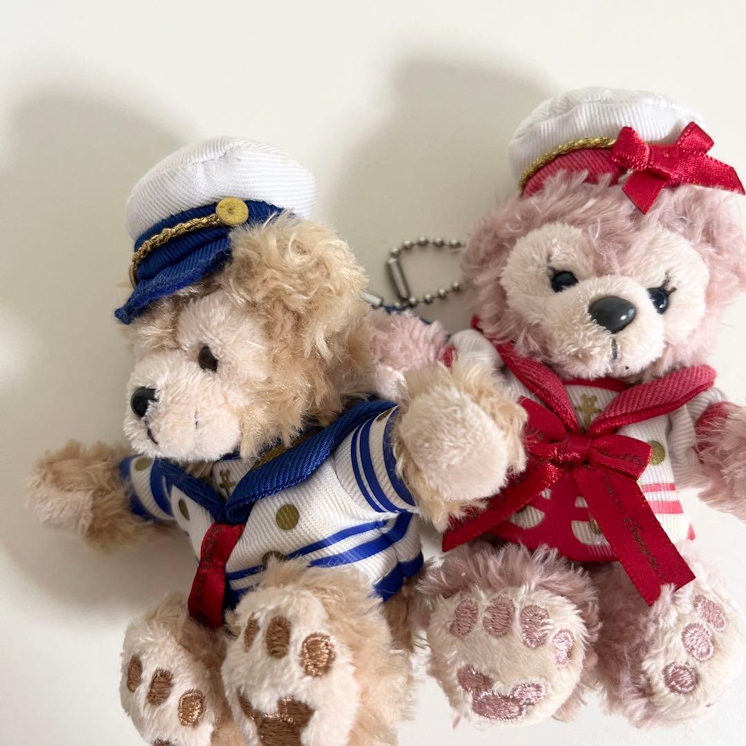 専用】ディズニーシー 2015 ダッフィー シェリーメイ ぬいぐるみ ストラップ