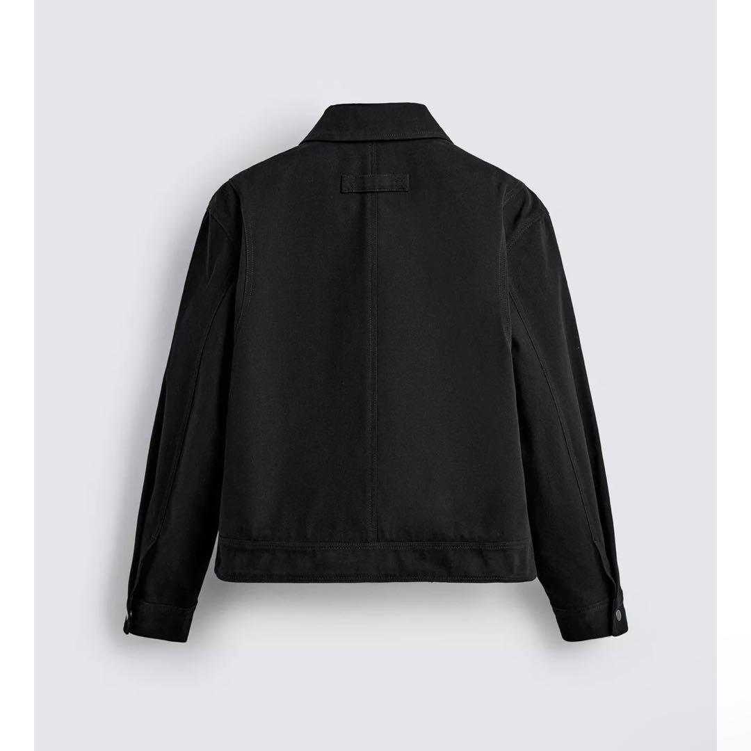 ZARA リラックスフィット トグルボタンジャケット