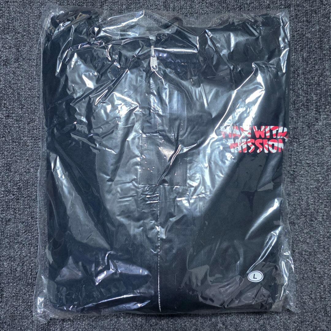 MAN WITH A MISSION 初日の出ロゴパーカー しめ飾り Lサイズ