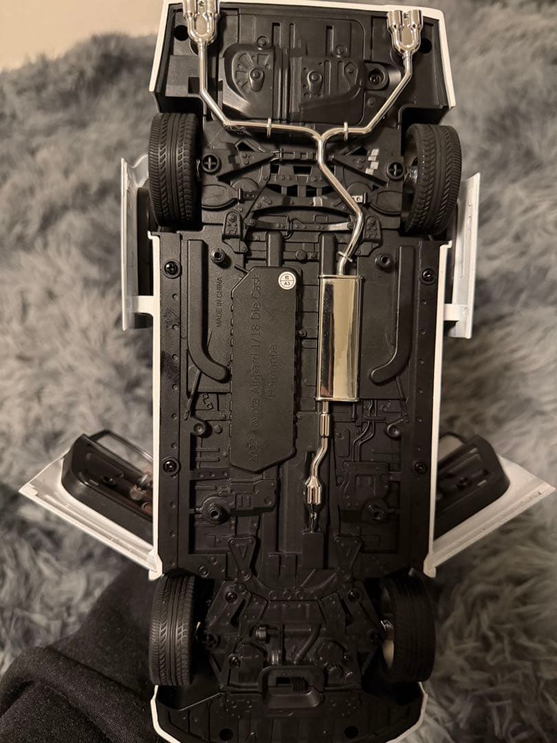 値下げ不可トヨタ アルファード 2023 ミニカー　1/18