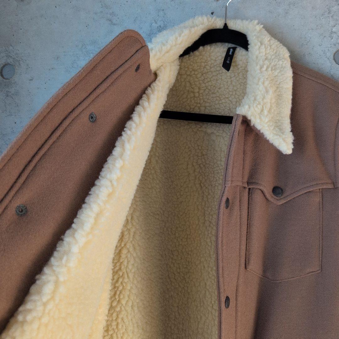 美品 glamb ステラボアジャケット ＸＬ