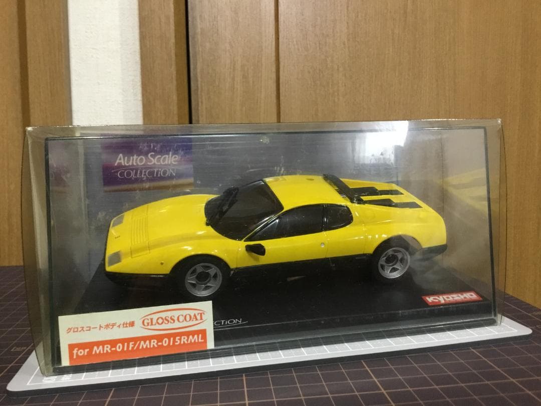 ミニッツASC　フェラーリ 512BB（新品) イエロー
