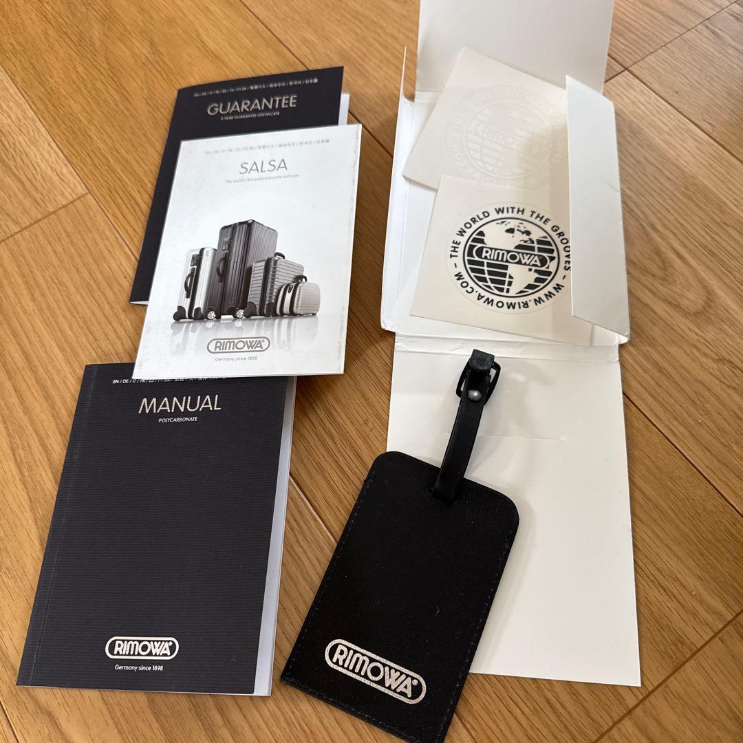 RIMOWA サルサ 33L 機内持ち込み可　2輪　マットブラック