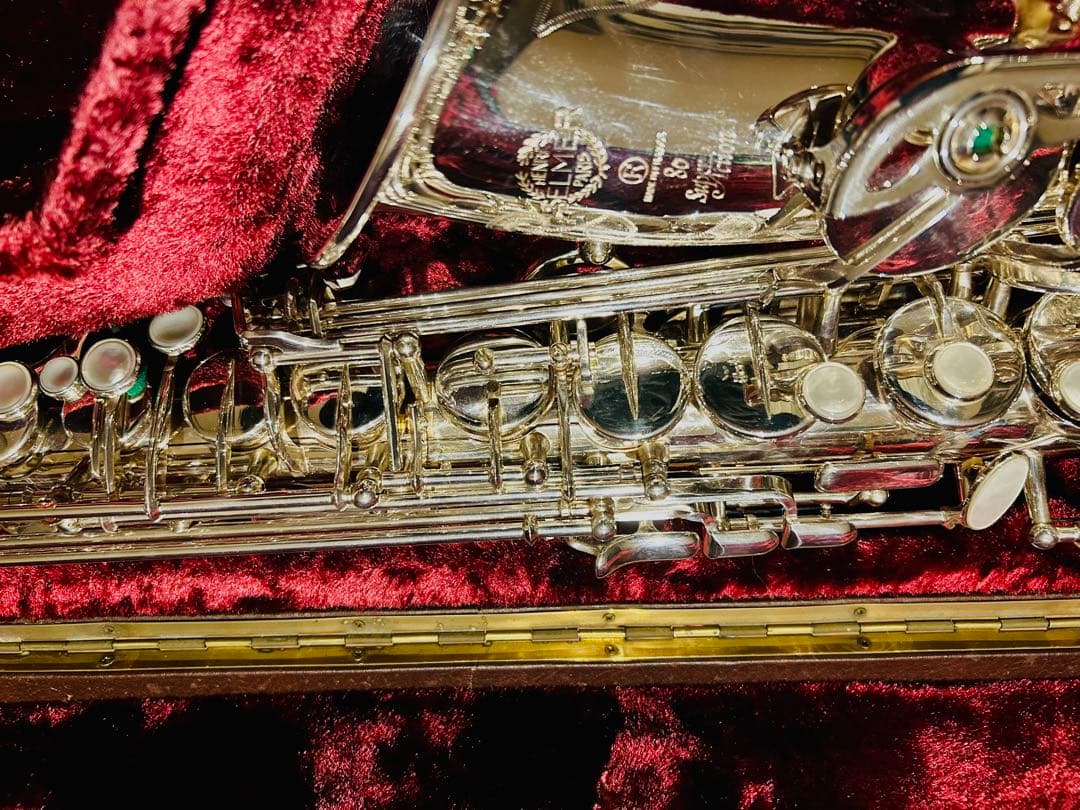 セルマー アルトサックス SA80 シルバー 【美品】