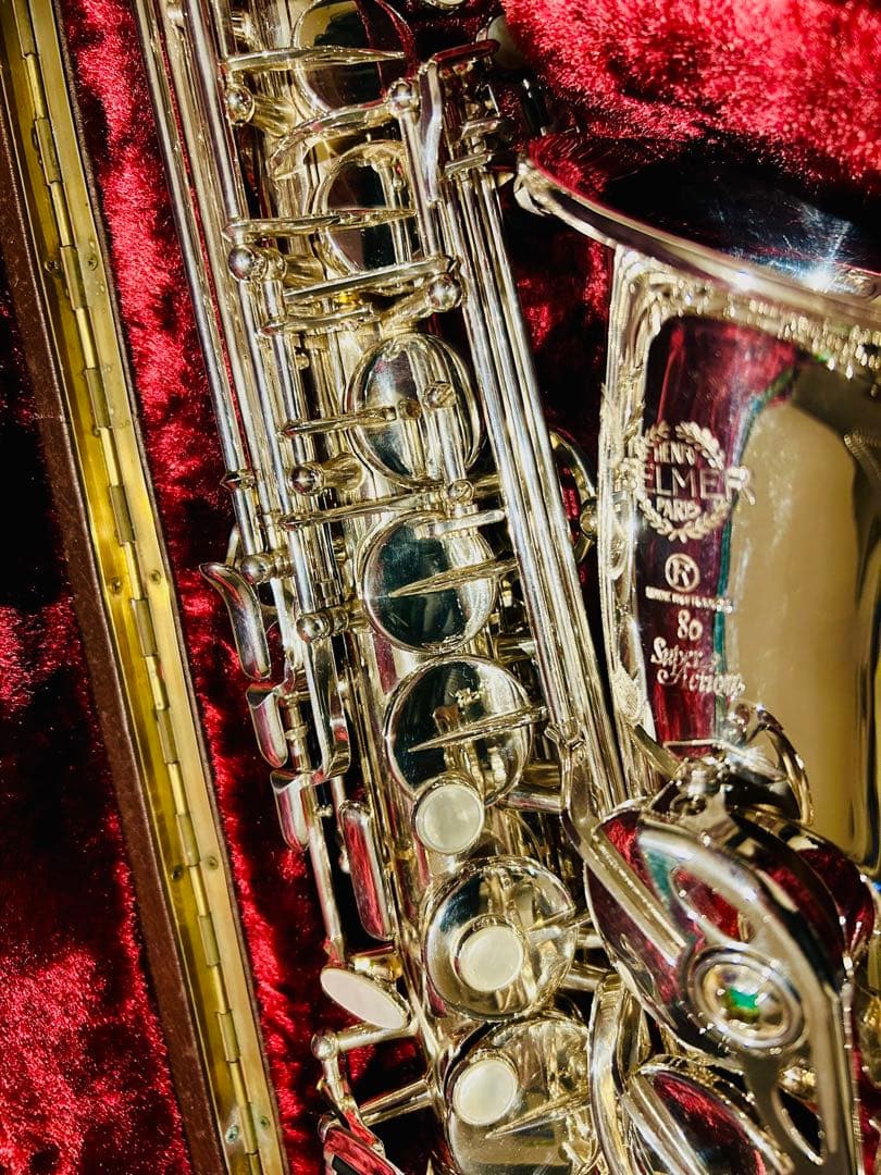 セルマー アルトサックス SA80 シルバー 【美品】