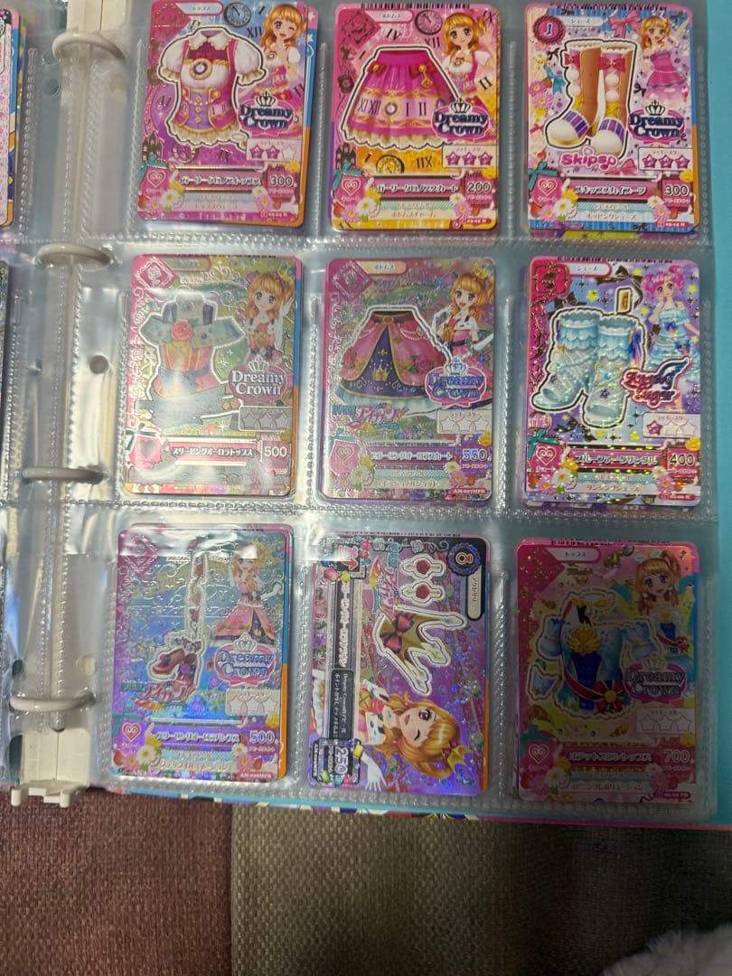 アイカツカードまとめ売り バインダー付き
