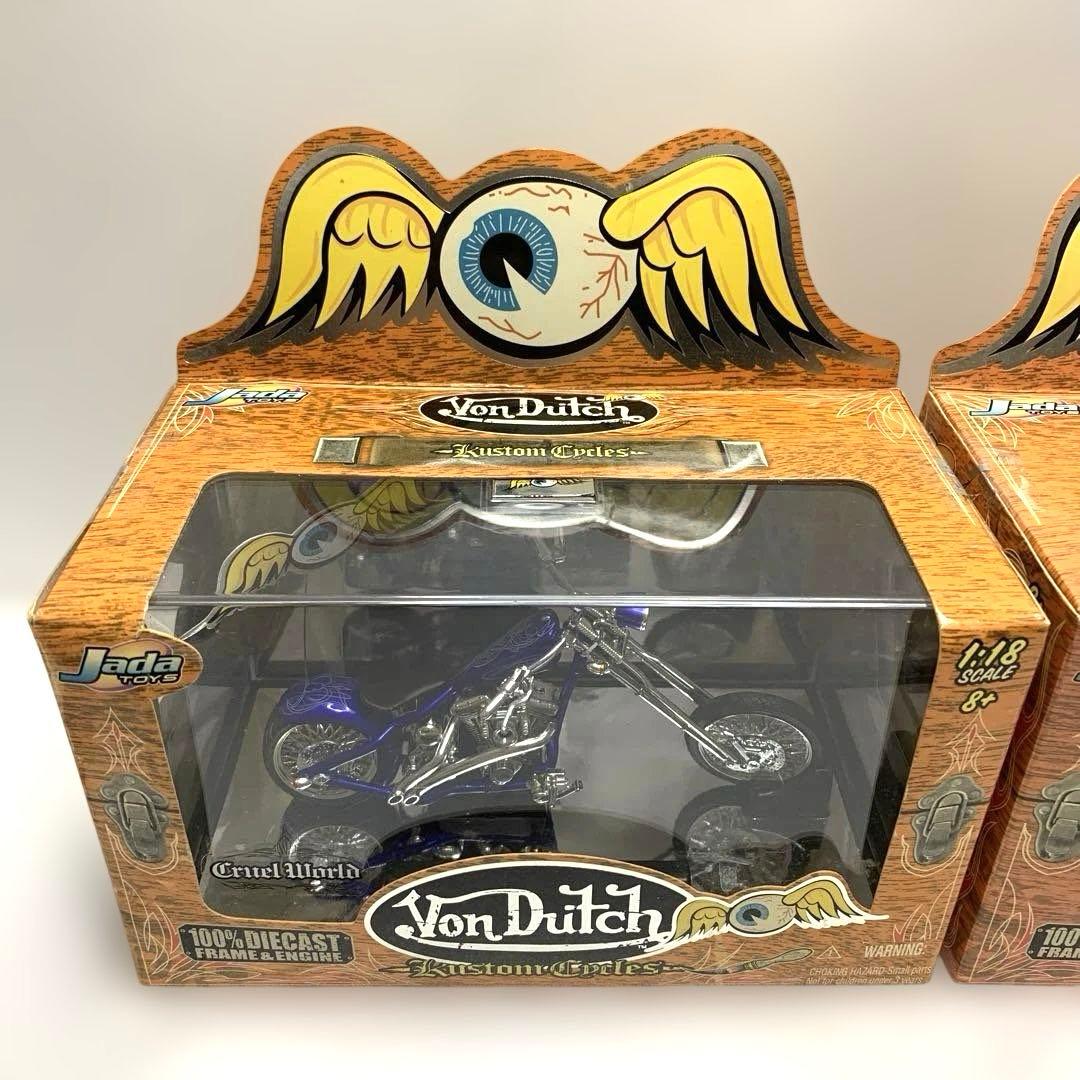 【希少】Jada Toys Von Dutch 1/18 カスタムサイクル