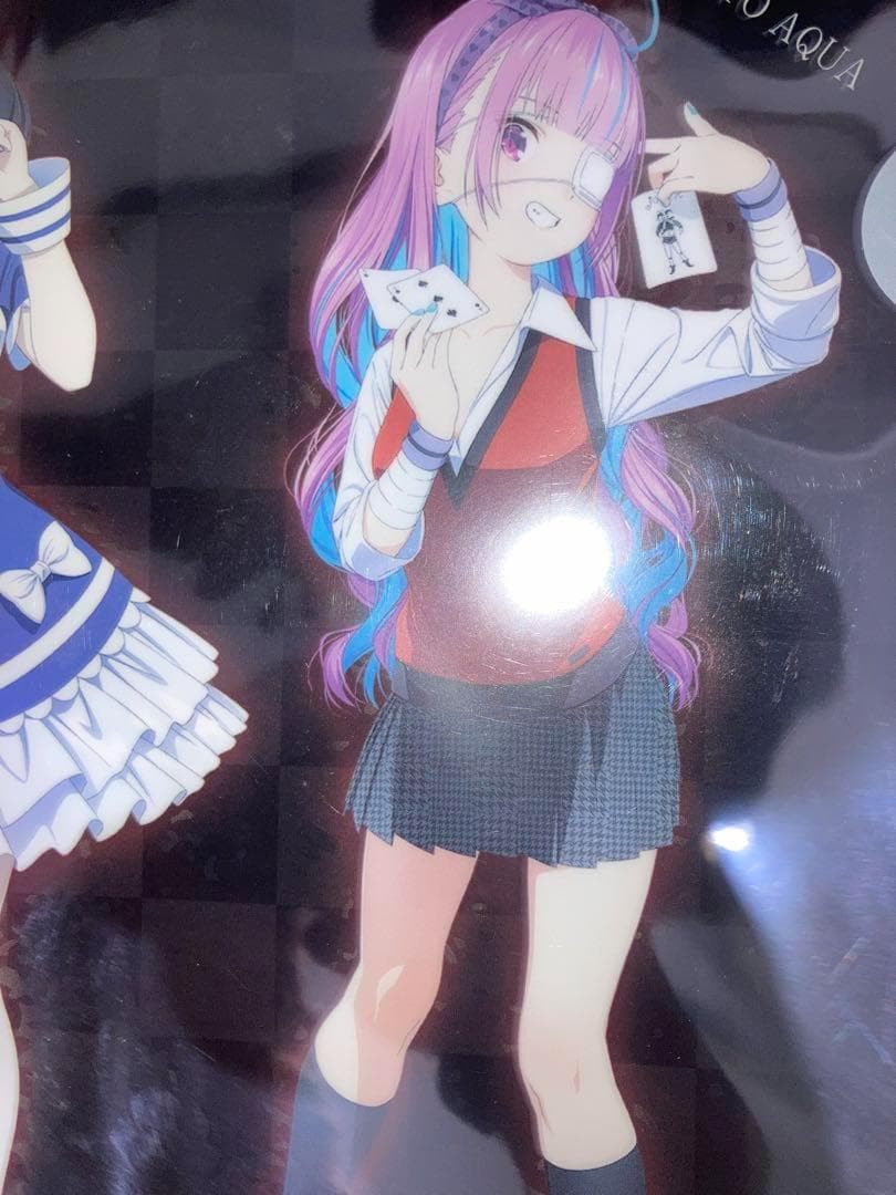 レア　湊あくあ　生志摩妄　賭ケグルイ　A4クリアファイル　Vアニ　ホロライブ