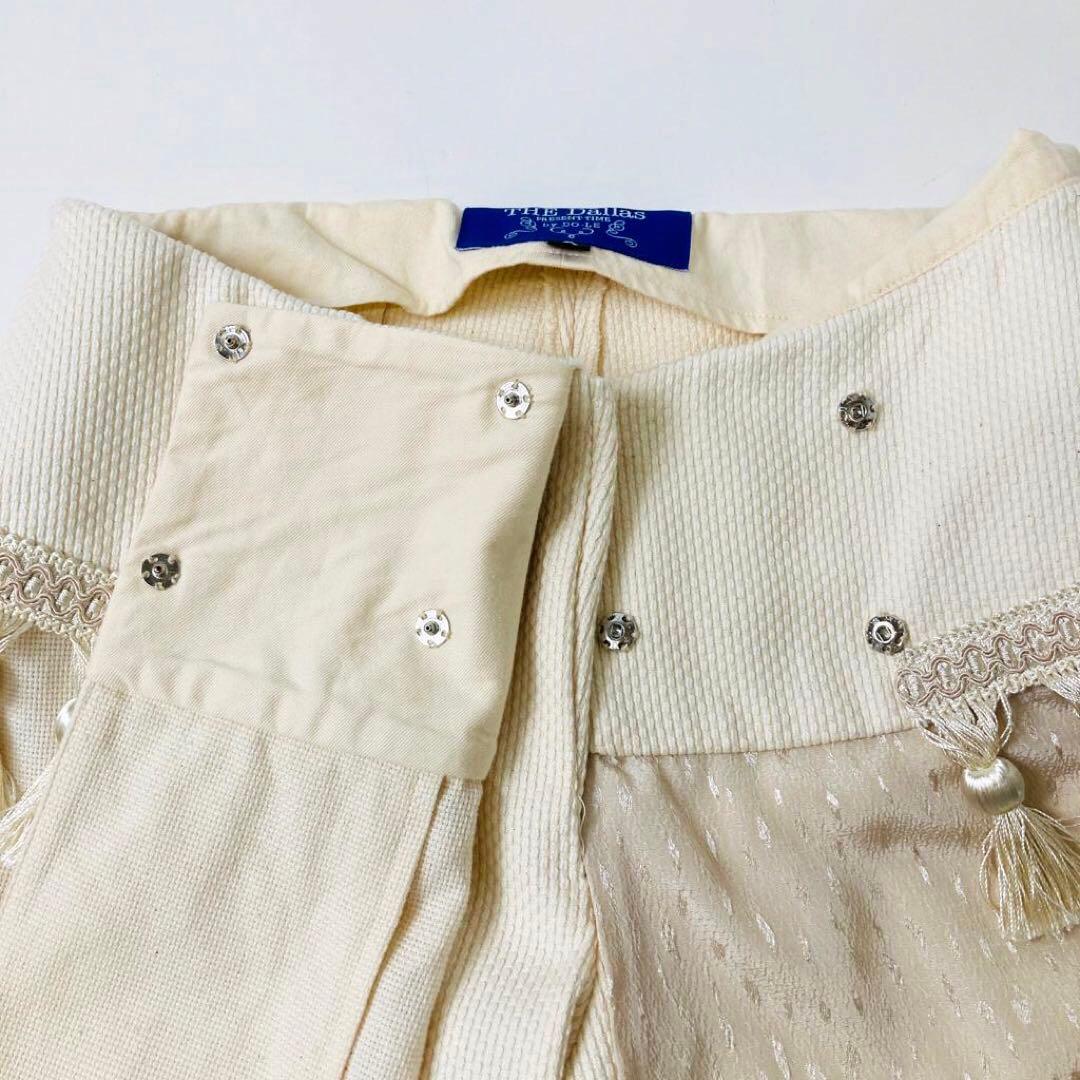 THE Dallas ザダラス フミエタナカ タッセル フリンジ 巻きスカート