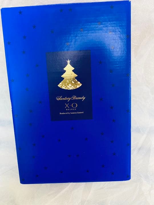 サントリーブランデー　XOデラックス　サンタクロースツリーボトル